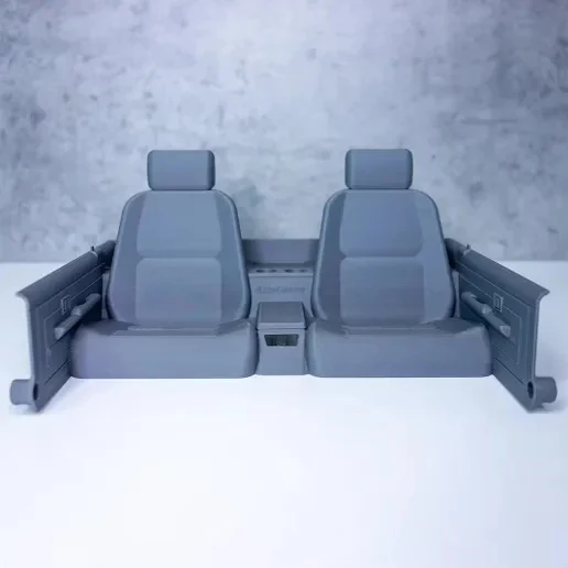 For Killerbody Toyota LC70 Interior Cockpit Set 1/10 RC Crawler Scale Accessory Cockpit Modification Upgrade Parts 3D Printed