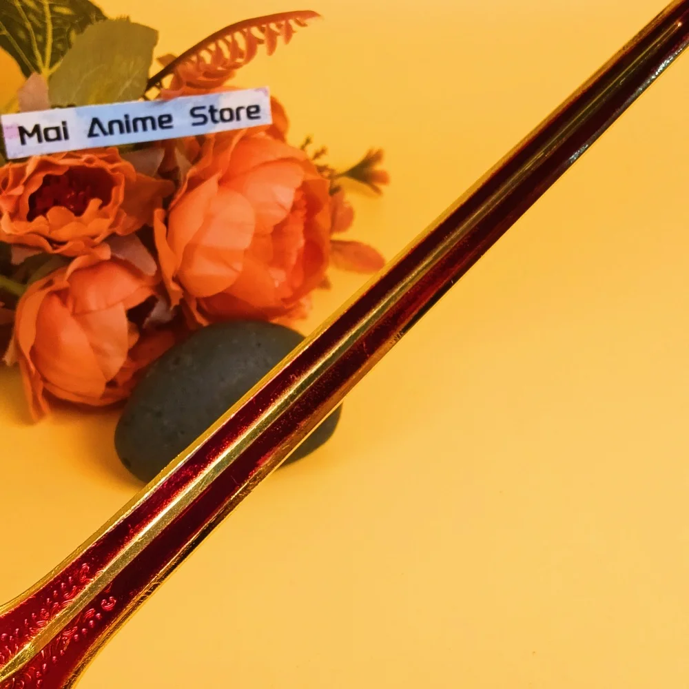 8.6インチメタルエルデンカタナブレードスチールアニメ忍者ナイフオリジナル侍刀鉄刀実物大日本刀おもちゃギフト