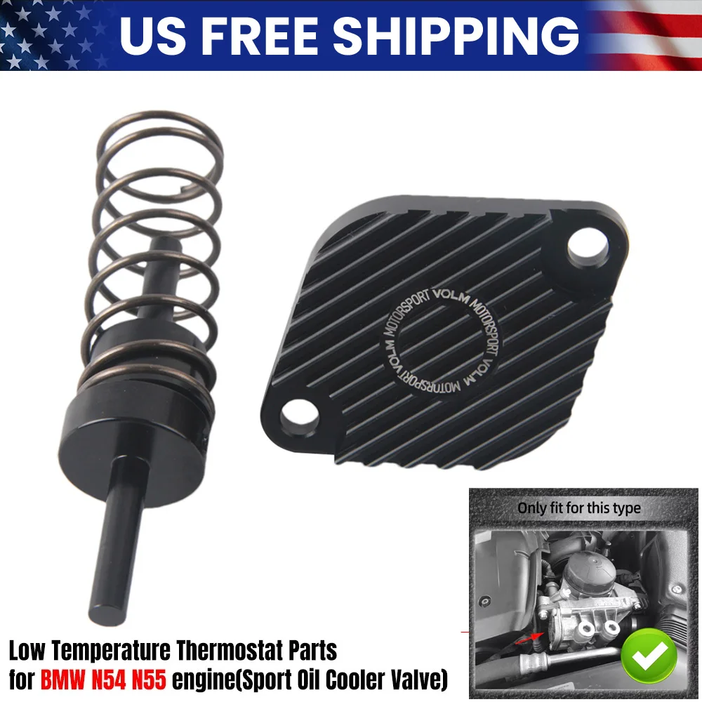 

Low Temperature Thermostat Parts for bmw n54 n55 engine(Sport Oil Cooler Valve)