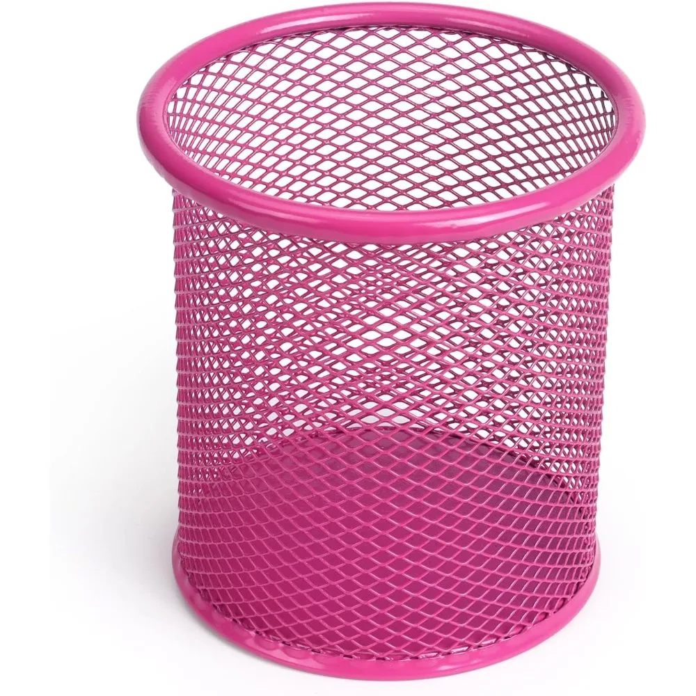 Pen holder cup for table, pen holder for metal mesh table