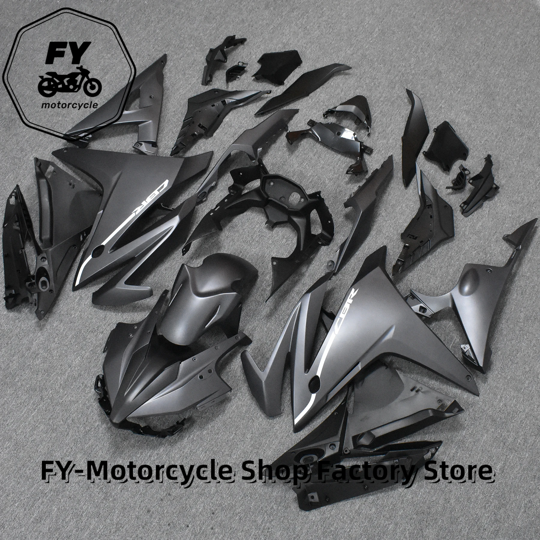 CBR500R 16 17 18 Prime Fairing Set for HONDA CBR 500R 2016 2017 2018 Motorcycle Full Fairings Bodywork Kit ABS Plastic