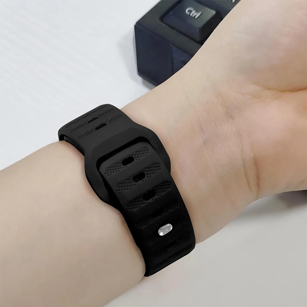 Cinturini da 20 22mm per orologio Haylou S6 R8 S8 RS5/LS02 Pro/RS4 Plus/Solar 5/GST/RT3/RT2 cinturino in gomma a sgancio rapido cinturino