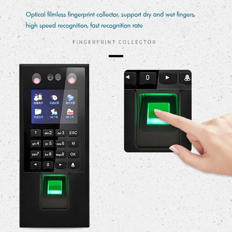 Access Control Time Attendance Machine Face Recognition Fingerprint Password Attendance Machine Access Control Checking-in