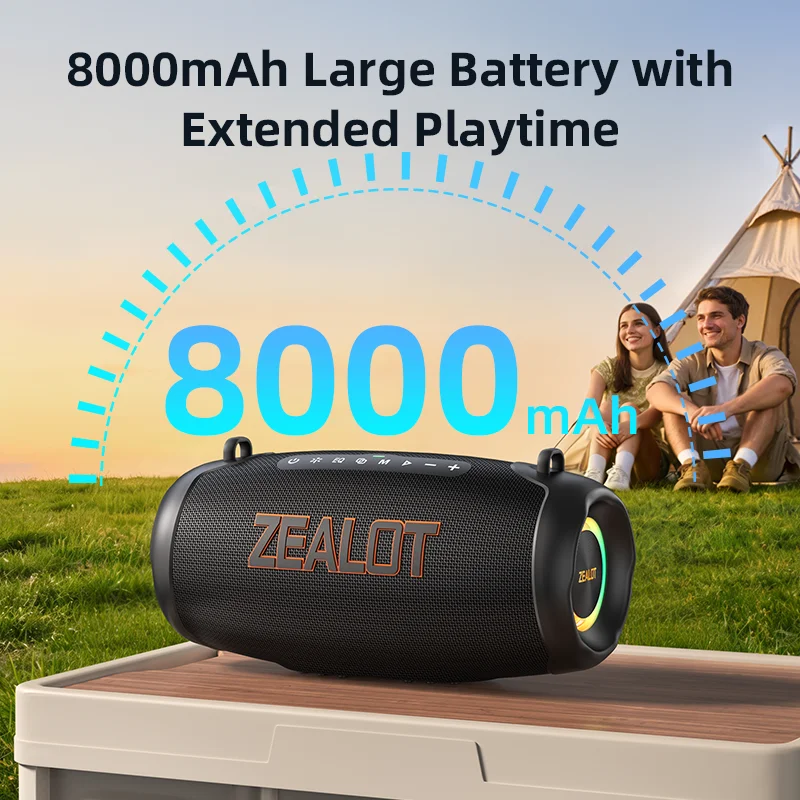 ZEALOT-P16 60W Speaker | 8000m - Jbl Speaker Flip 6 ulasan dan harga