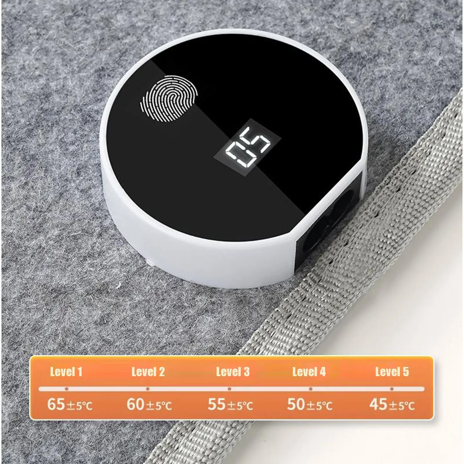 

Under Desk Leg Warmer 5 Heat Levels Quiet Device U Shape Wrap Adjustable 5 Settings Electric Desk Leg Warmer For Home Workplace