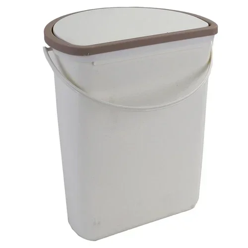 10L Wastebasket With Lid Caravan Campervan Motorhome Wastebasket Sealed Anti Odour Portable Easy Storage Outdoor Waste Organiser