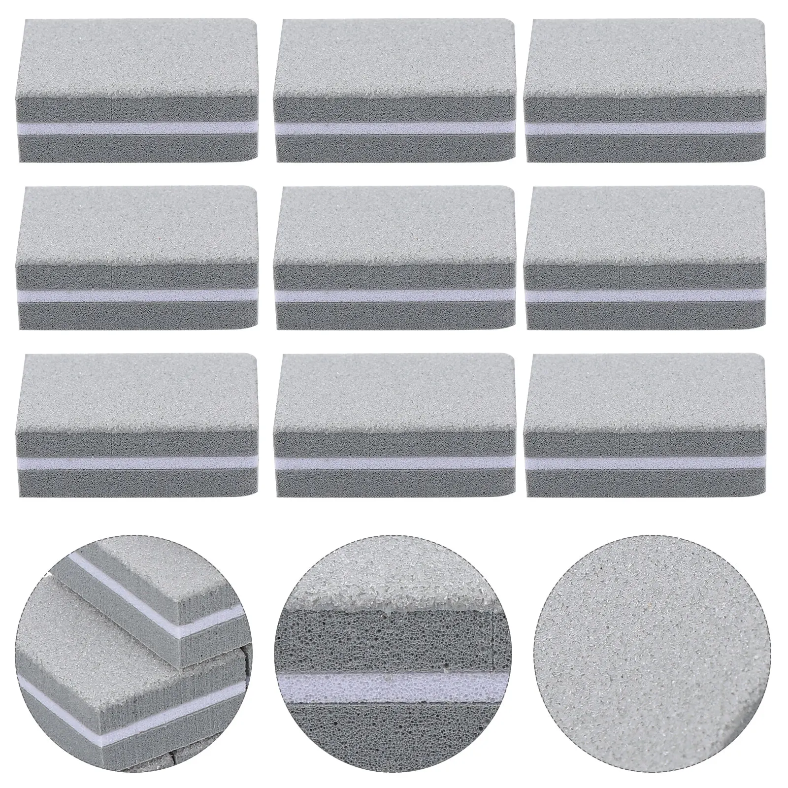 

50pcs Nail Sponge File Manicure Polishing Tool Portable Buffing Block for Acrylic False Nails Home Salon Use Nail Buffer