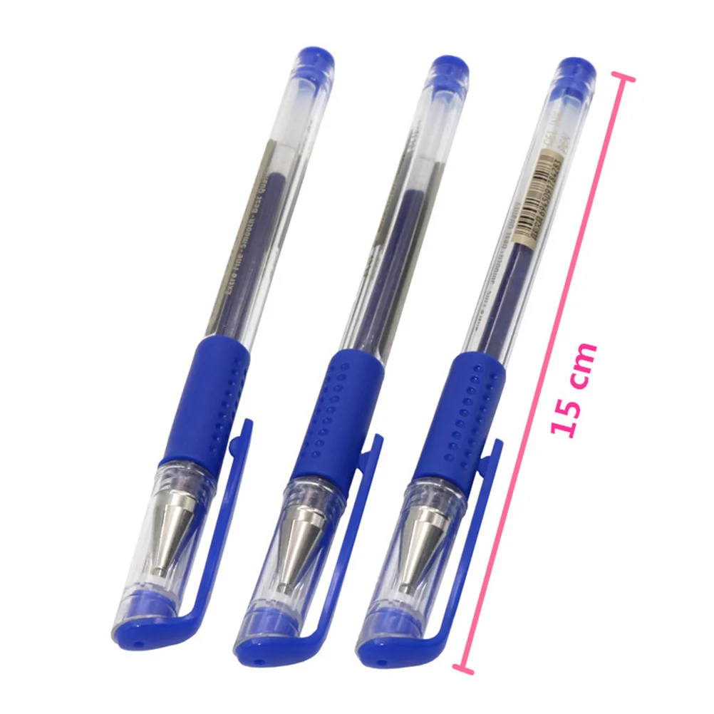 12 قطعة 0.5 مللي متر حبر جل أقلام الدقة تلميح التجفيف السريع الكتابة بسلاسة دون تلطخ مثالية مكتب مجلة الملاحظات #6
