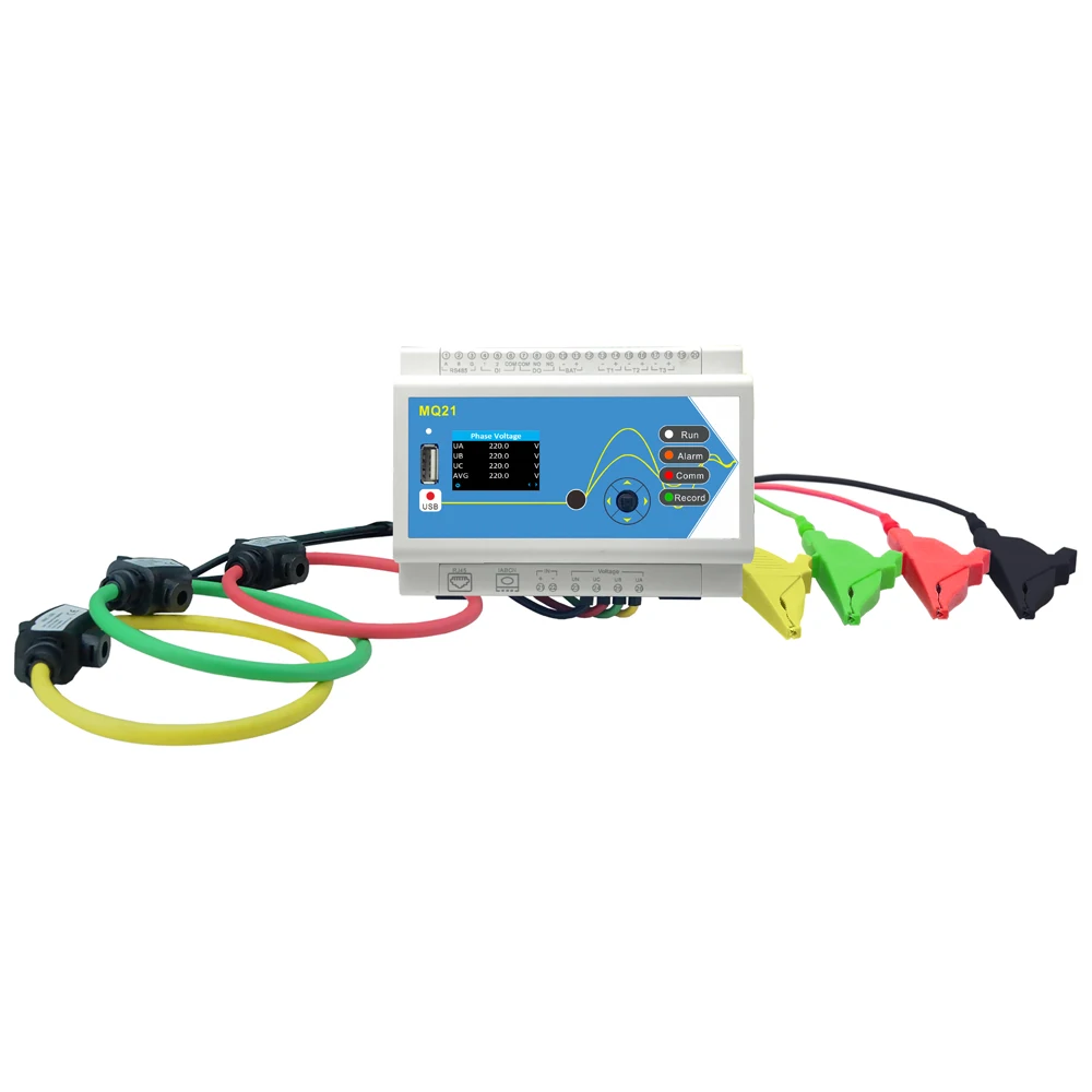 New Products MQ21 power meter 0.5A-7200A Input current  three phase power meter