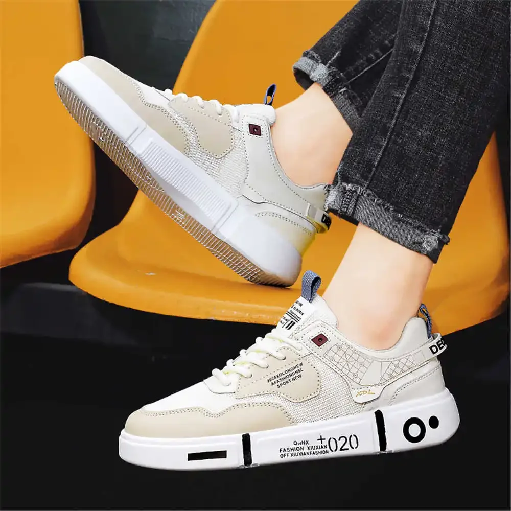 Oversize Lace-up Sneakerss Men Sneakers Vulcanize Pharmacy Scholl Shoes Brown Boots Man Sports Shuse New Fast Pro Specials