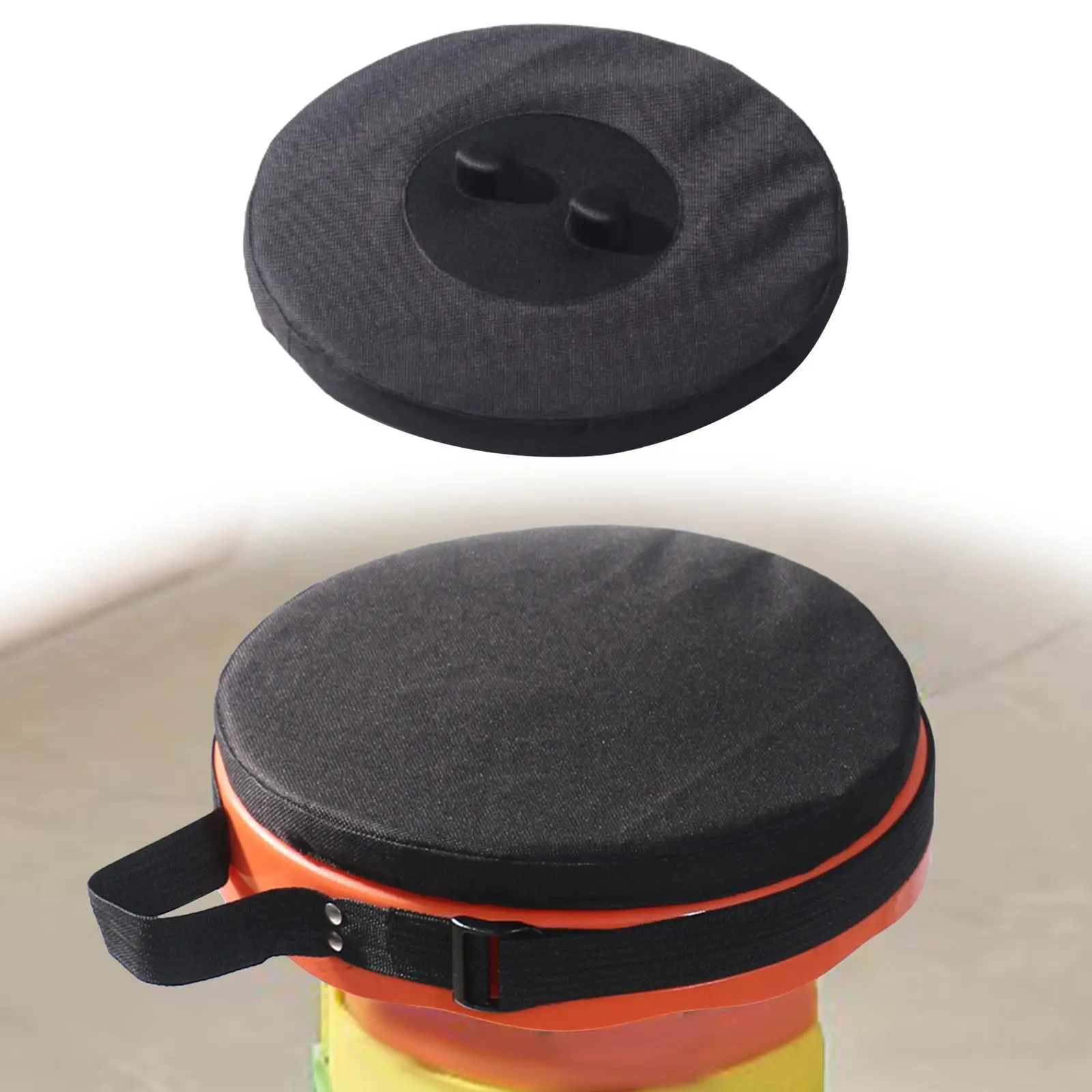 

Folding Chair Seat Cushion Round Soft Cover for Outdoor Garden Lounge Camping Picnic Hiking Backpacking