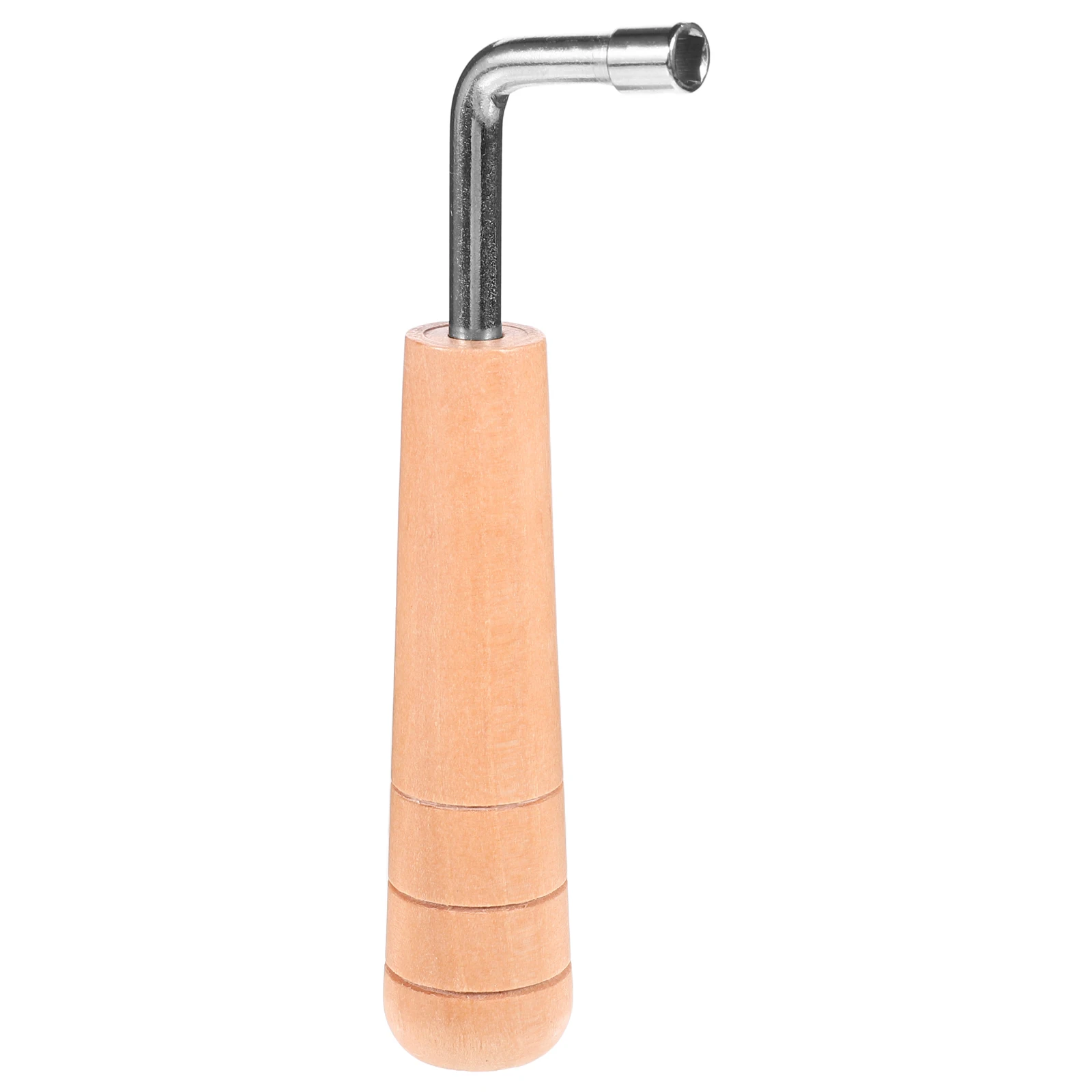 Lyre Harp String Adjustment Tool Holzgriff Stimmschlüssel Kompaktes, langlebiges Musikinstrumentenzubehör Schraubenschlüssel-Set