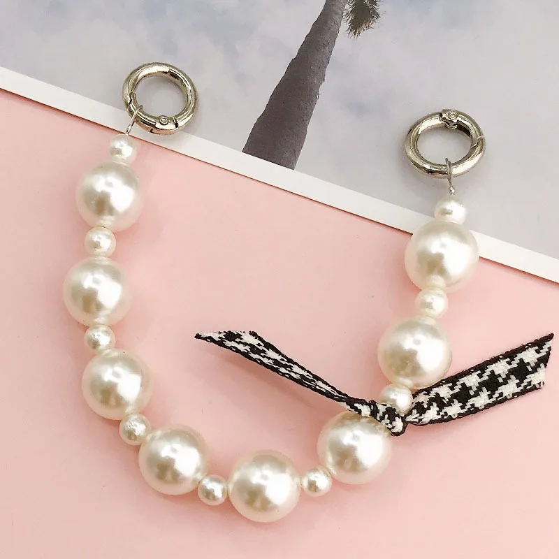 Pearl Phone Chains Telephone Lanyard Bohemia Fashion Mobilephone Straps Phonecase Charms For Women Phone Jewelry Accessories