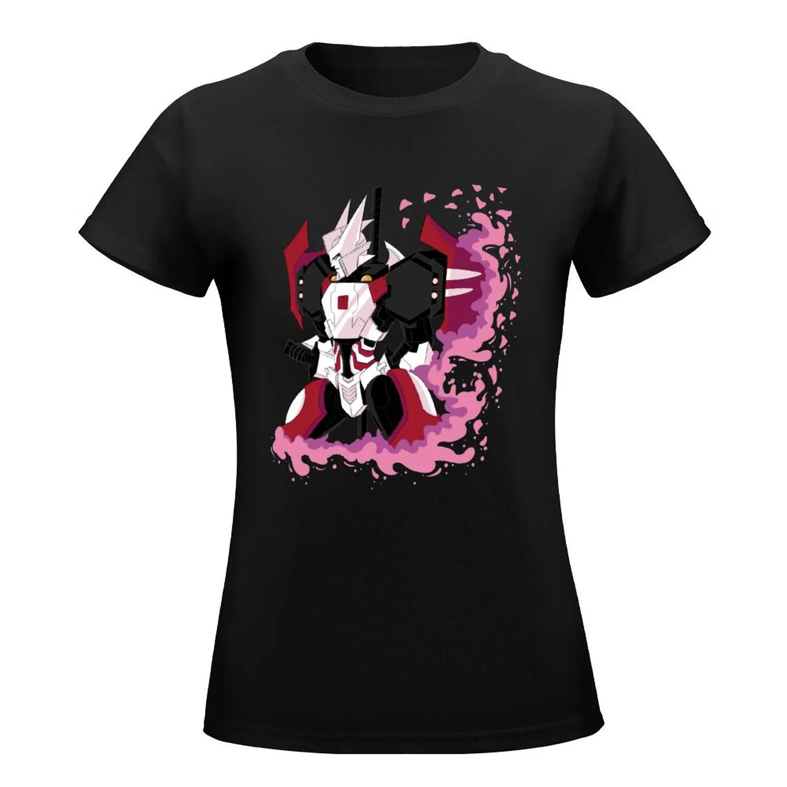 Drift: Sakura Petals T-Shirt lady clothes Short sleeve tee tops graphics t shirts for Women