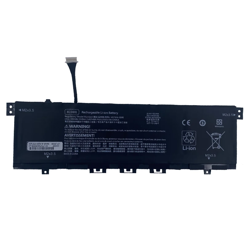 Imagem -04 - Bateria para hp Envy X360 13-ag 13m-aq 13-ah 13-aq0010tu 13-ah0010tx Hstnn-db8p Hstnn-ib8k L085442b1 L08496855 Kc04xl