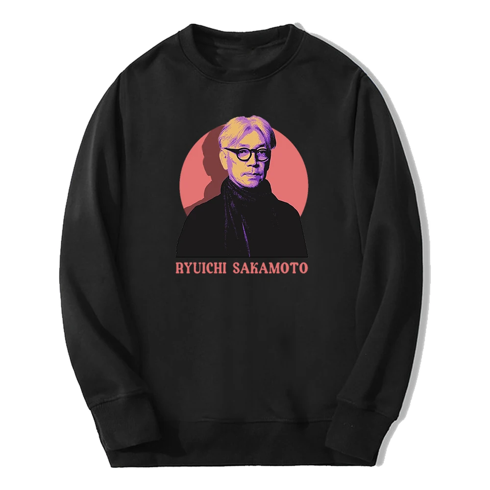 

Ryuichi Sakamoto Rip 2023 Rest in Peace Crewneck Long Sleeve Sweatshirts Women Men's Clothes