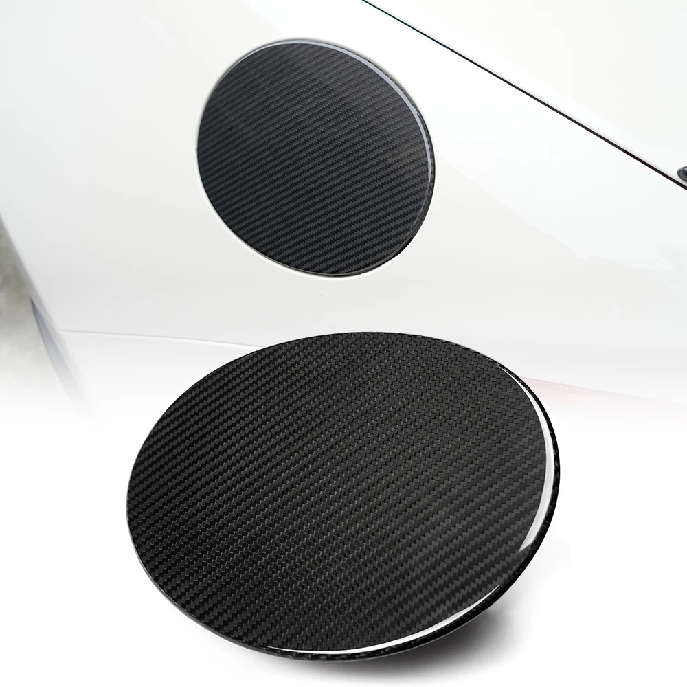 

Для Mazda MX-5 MX5 Miata ND ND3 2016-2024 DRY Внешняя крышка из углеродного волокна автомобиля Задний топливный бак Газ Масляная крышка Накладка Аксессуары