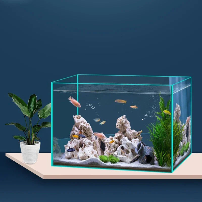 

Italian Style Originality Aquariums Offices Living Room Ornament Modern Simplicity Aquariums Designer Pet Products Pecera HBHD