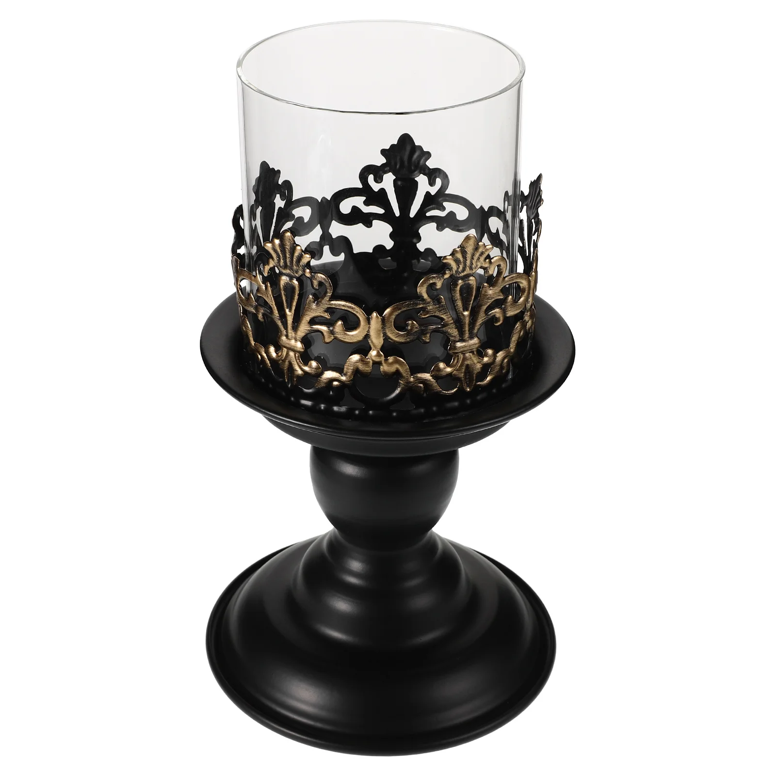 

Vintage Iron Holder Rustic Aromatherapy Candlestick Home Party Decoration Metal Taper Holder Photography Prop