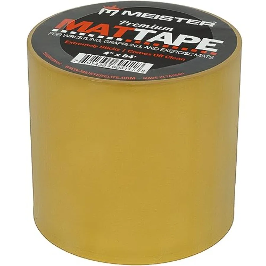 

Premium Mat Tape for Wrestling Grappling and Eercise Mats - Clear