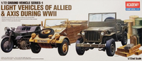 1/72  Academy model 13416 Ground Vehicle Series-1 assembly Scale diy toys Model Kit