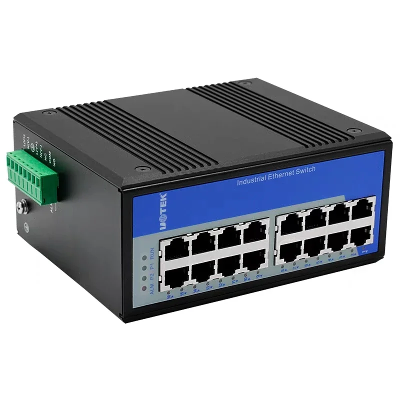 

UT-60020G-16GT4GP-BNF Четырехпортовый электрический гигабитный беспилотный коммутатор SFP с шестинадцатью портов