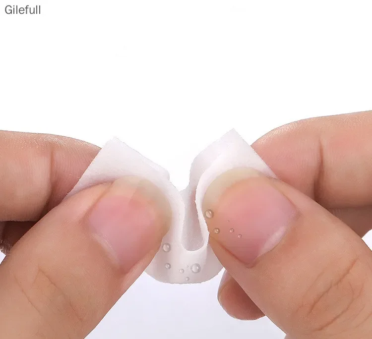 5Set 3000PCS Nail Polish Remover Nail Wipes Bath Manicure Gel Lint-Free Wipes 100%Cotton Napkins For Nails Nail Art Tool