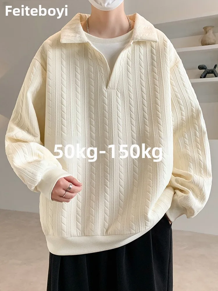 

Модная мужская толстовка в американском стиле для весны и осени, свободного кроя, с открытым воротником, вышивкой, длинными рукавами, из полиэстера