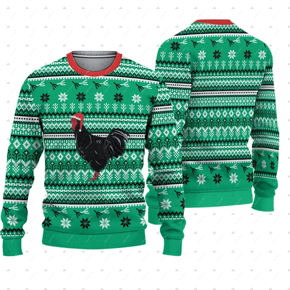 Christmas Santa Claus Cospaly Jesus Vintage Retro Ugly Sweater 3DPrint Harajuku Casual Pullover Funny Unisex Winter Sweatshirt 4