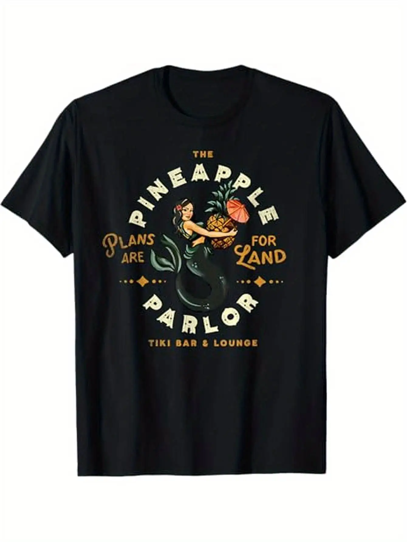 

[Vintage Mermaid Travel Tee] Vintage Nautical Mermaid Travel T-Shirt - The Pineapple Parlor - Halloween Thanksgiving Gift