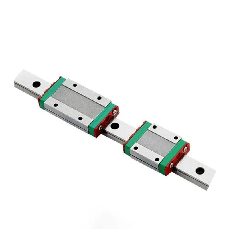 MGN7 MGN9 MGN12 MGN15 200 400 500 800mm Miniature Linear Rail Slide 1pc MGN Linear Guide 1PC MGN Block for CNC FA 3D Printer.
