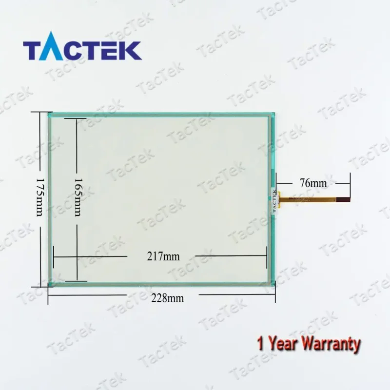 PWS6A00F-P Touch Screen Panel Digitizer for Hitech PWS6A00F-P with Overlay Film