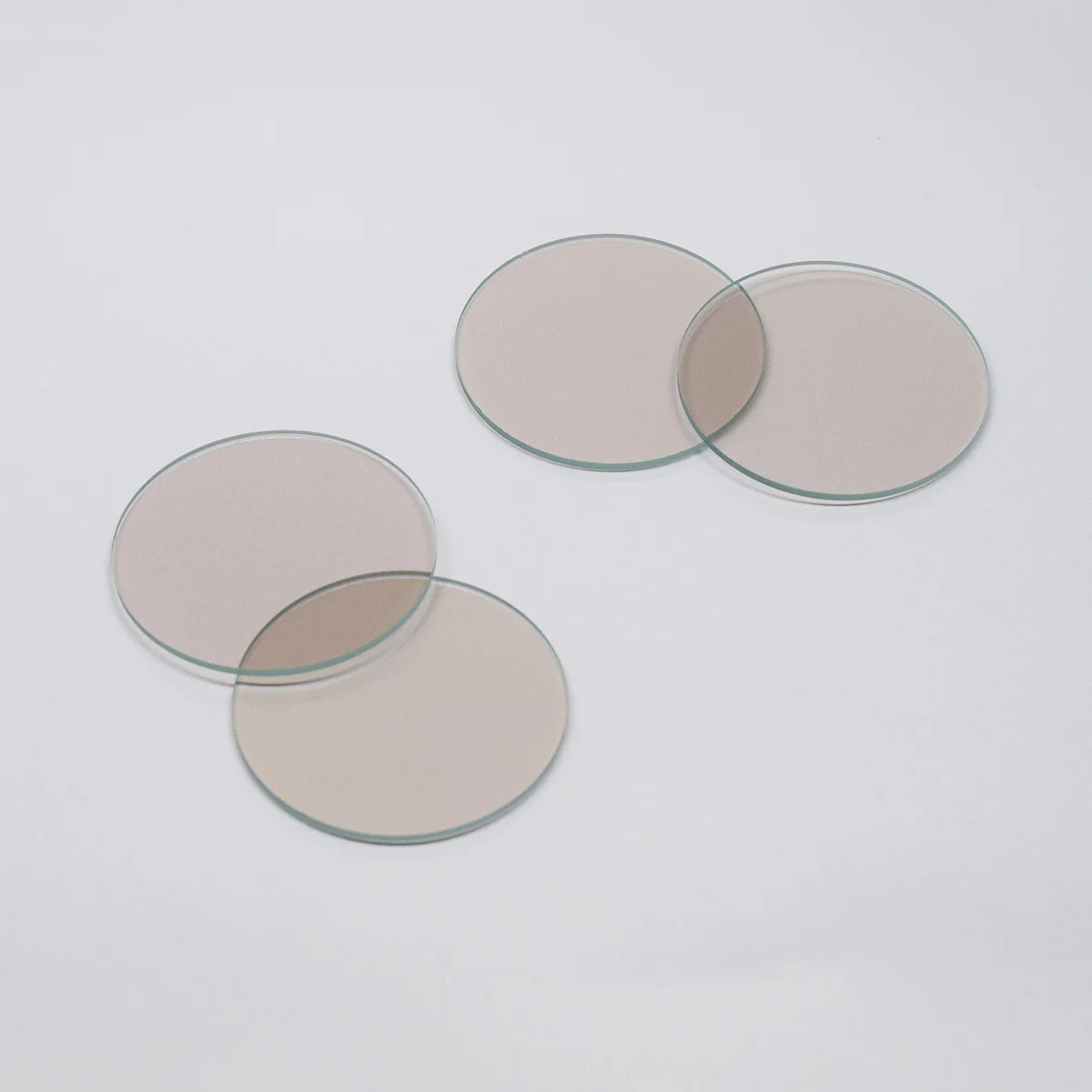D10/20/50/100/150/200mm Thick 1.1mm 7-10Ohm/Sq ITO Conductive Glass Wafer ITO Coated Optical Glass Plate 1-8 inch