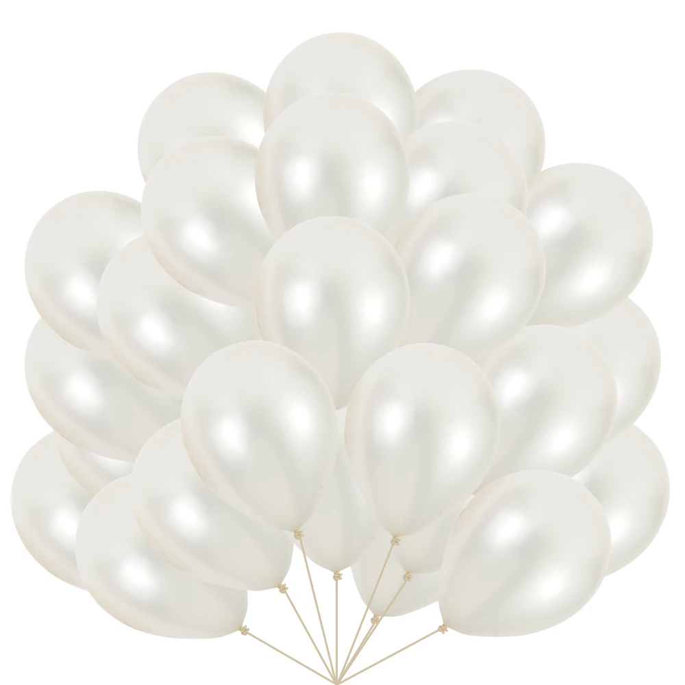 Milk White Pearl Balloon 5/10/12inch Latex Ballon Set Garland Wedding Birthday Decoration Party Supplies Baby Shower Globos Gift