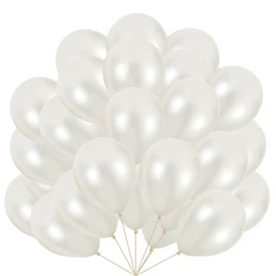 Palloncino di perle bianco latte 5/10/12 pollici Set di palloncini in lattice ghirlanda decorazione di compleanno di nozze forniture per feste Baby Shower Globos Gift