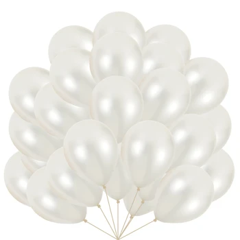 Milchweißer Perlenballon 5/10/12 Zoll Latexballon Set Girlande Hochzeit Geburtstag Dekoration Partyzubehör Babyparty Globos Geschenk