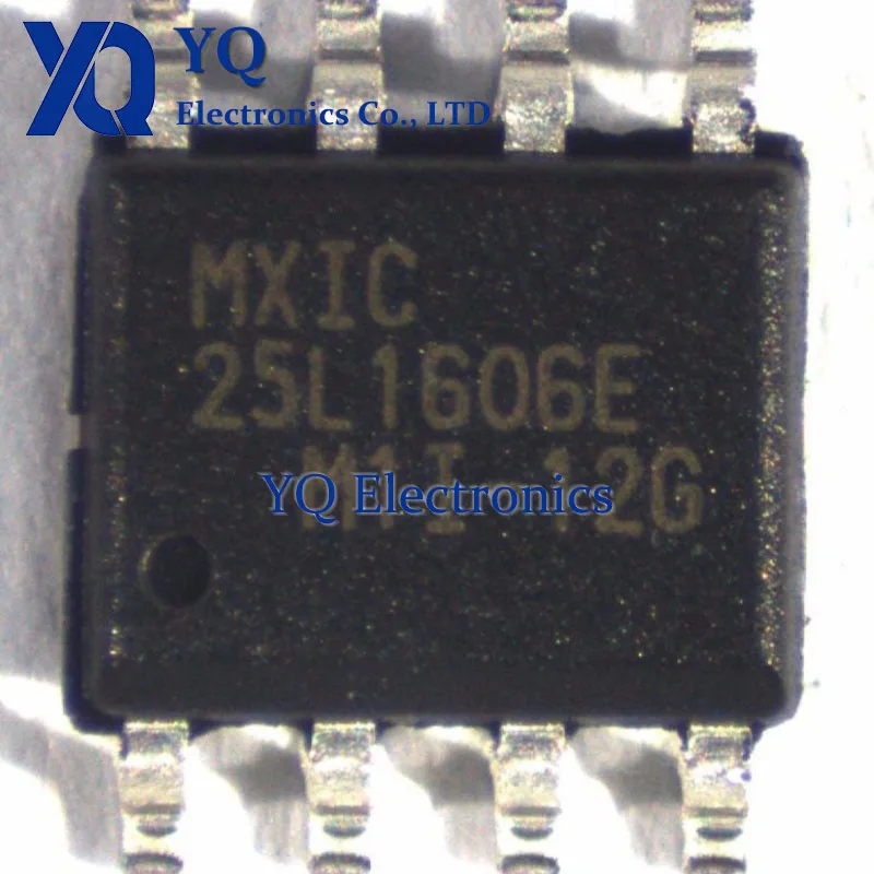 10PCS/lot New OriginaI MX25L1606EM1I-12G SMT SOP-8 16Mbit Memory Chip IC