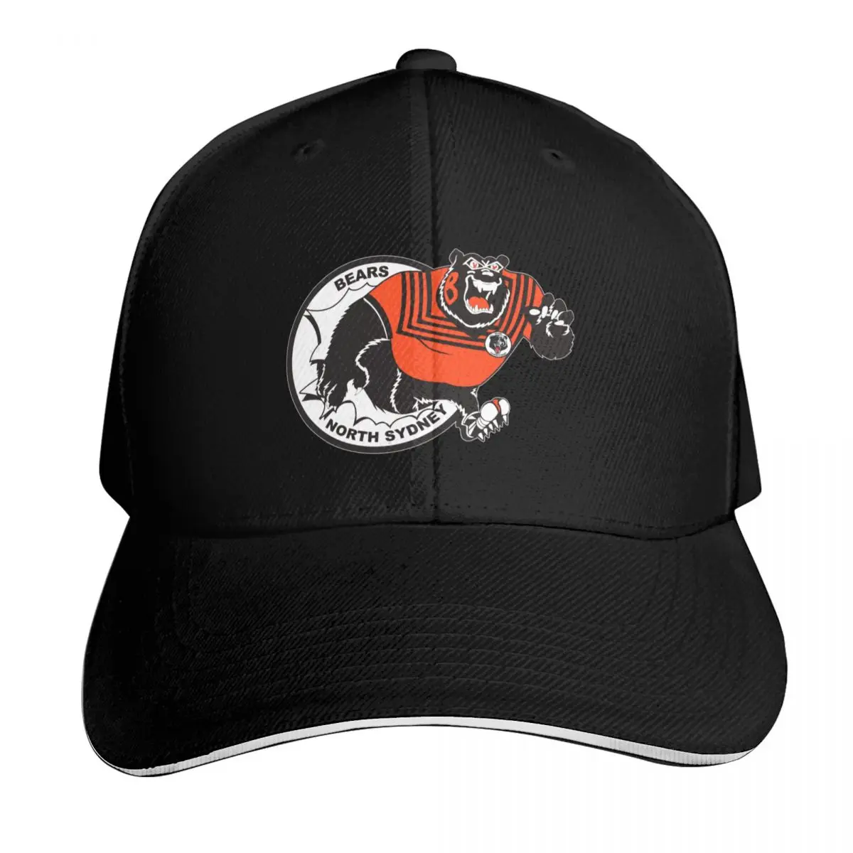 North Sydney Bears Baseball Cap Moisture Wicking Quick Dry Curved Brim Classic Fit Low Profile Unstructured