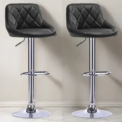 Taburete de cocina para cafetería, silla de barbería, diseño moderno, Tabouret, hogar, Bar, mostrador, taburetes de alta altura, Sgabelli Da Bar, maquillaje