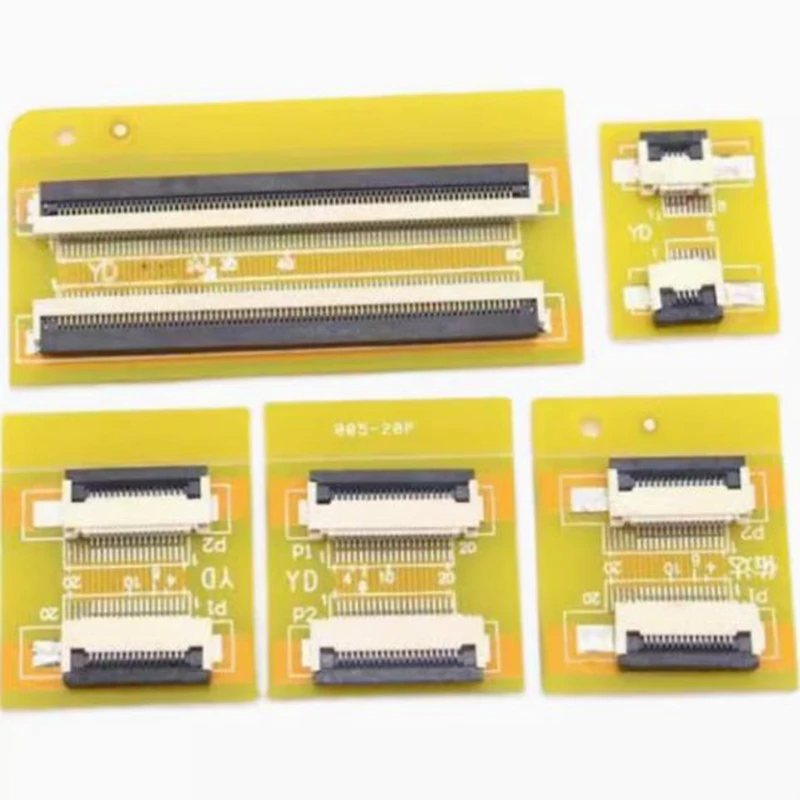 FPC cable extension board FFC Flexible cable extension board spacing 0.5mm-80P 80Pin flip cover