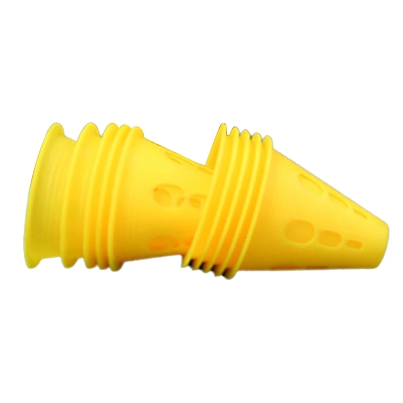 10Pcs Colourful Agility Marker Cones for Roller Skating Practice Colourful Skating Marker Cones Sports Training Cones