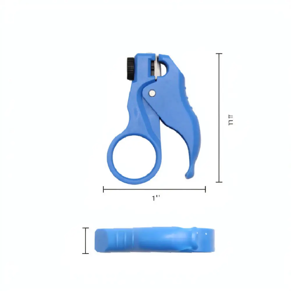 Mini Cable Stripper For Cat5e Cat6 Cat7 Cat8 Ethernet Wires Adjustable Handheld Professional Wiring Tool