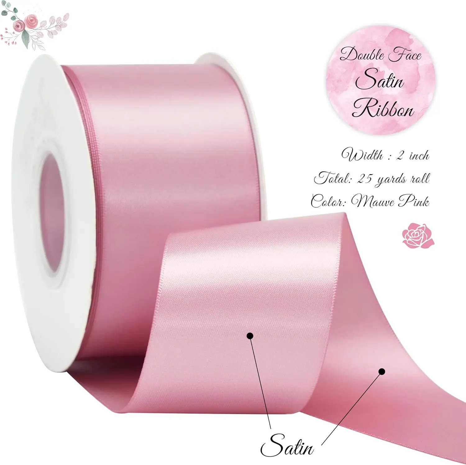 Rose Pink Ribbon 2