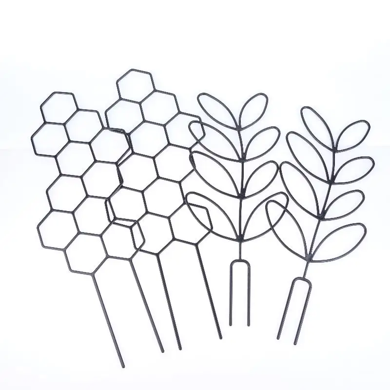 3Pcs Plant Support Frame Climbing Rack Kit for Plant Growth Organizer Sturdy Structure for Indoor Pot Decor