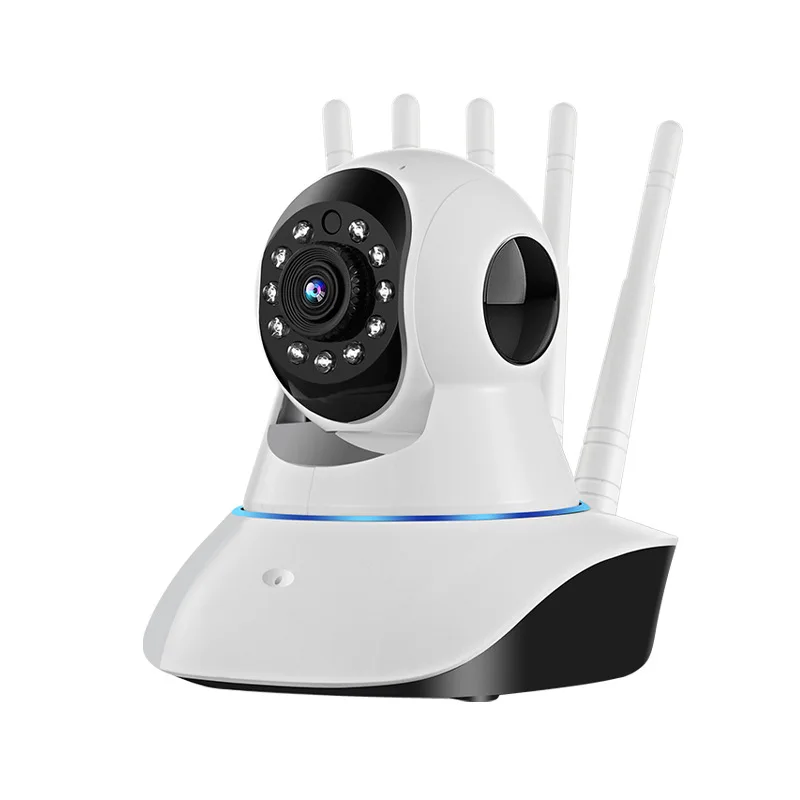 Caméra de surveillance intérieure PTZ IP sans fil, surveillance bidirectionnelle, maison intelligente, moniteur de sécurité CCTV HD, protection pour bébé, Wi-Fi, 1MP