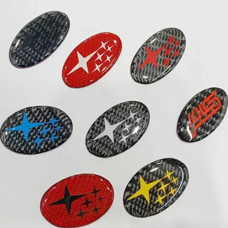 Nuevo Emblema Adhesivo para el Volante de Subaru 2025, para Subaru Outback, Legacy, Impreza, Forester, XV, Tribeca, STI, WRX, BRZ