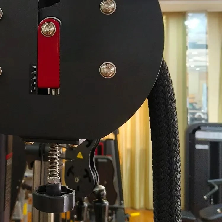 

Rotatively Magnetic Resistance Endless Rope Pull Trainer Machines Chest Bodybuilding Shoulder Gym Fitness Training