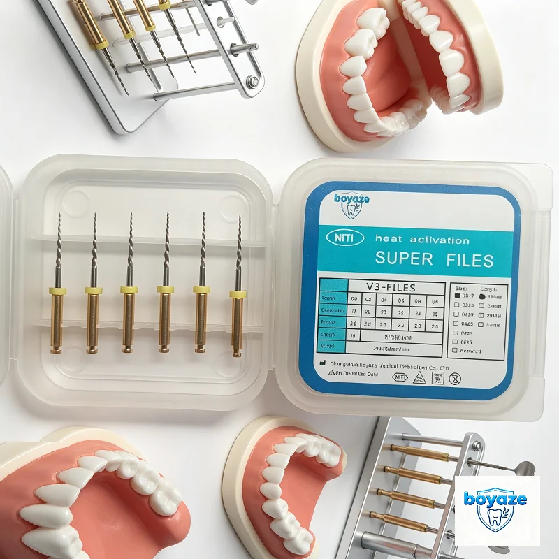Dental Rotary Files 25mm Pro Endo Files  SC Niti File  Plus Needle Golden Silver Root Canal Files Stomatology Tool