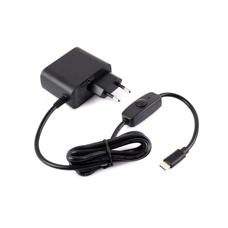fonte-de-alimentacao-usb-tipo-c-de-27w-fonte-de-alimentacao-pd-opcoes-para-plugues-us-eu-uk-adequada-para-raspberry-pi-5-comprimento-do-cabo-de-12m