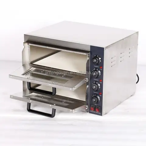 Oven Commercial Bakery Equipment Small Desktop Portable Electric Pizza Ovens / Baking Oven For Sale